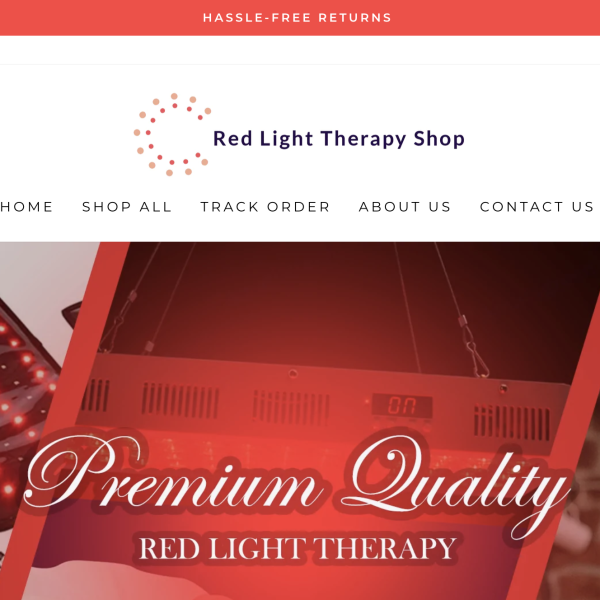 red light therapy shop