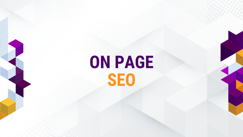 On page seo